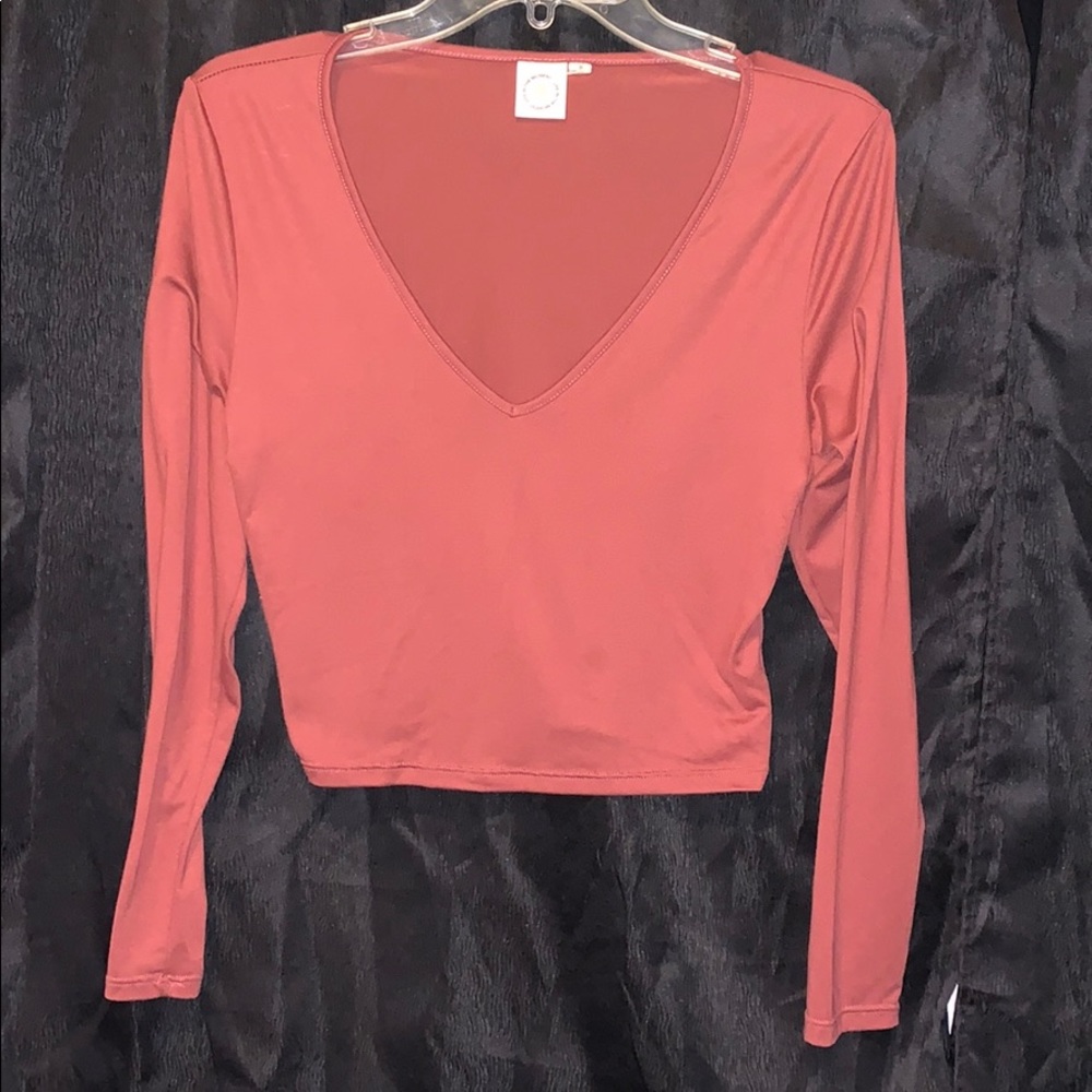 Long sleeve Crop top